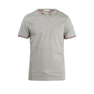 Maglia patch-pocket cotton jersey T-shirt