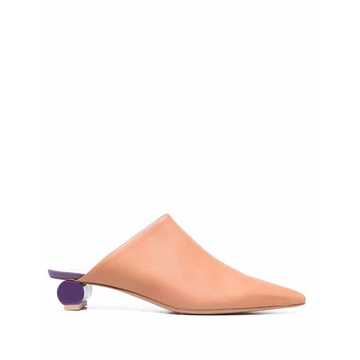 Alis asymmetric mules