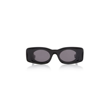 Paula's Ibiza Square-Frame Acetate Sunglasses
