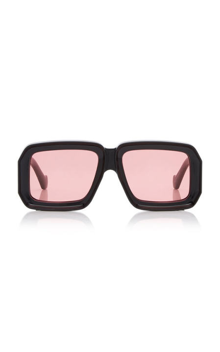 Paula's Ibiza Oversized Square-Frame Acetate Sunglasses展示图