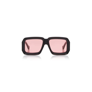 Paula's Ibiza Oversized Square-Frame Acetate Sunglasses