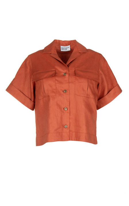 Safari Linen Camp Shirt展示图