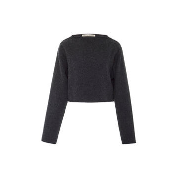 Mock Neck Wool Sweater