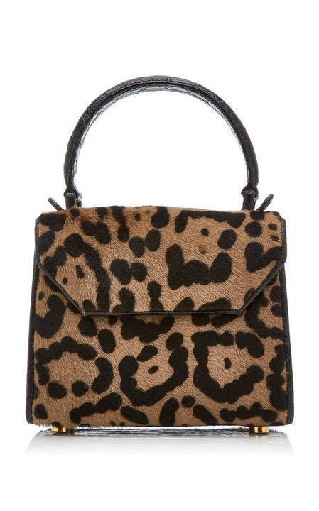 Lily Mini Animal Print Crocodile Top Handle Bag | Nancy Gonzalez - idollook