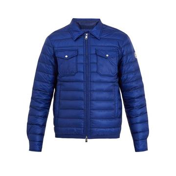 Terence down-padded biker jacket