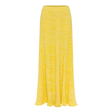 Selma Ribbed-Knit Cotton Maxi Skirt