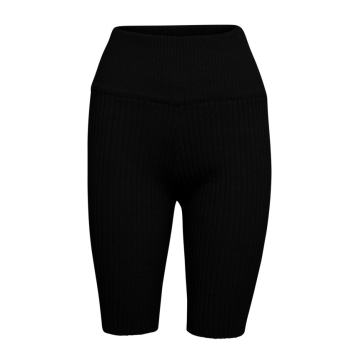 Bobby Ribbed-Knit Cotton-Blend Bike Shorts