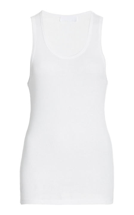 Ribbed Cotton Tank Top展示图