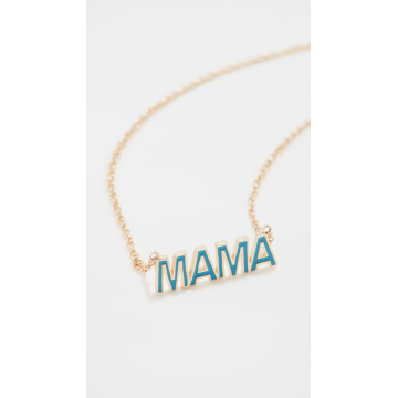 Mama Mercer 珐琅项链
