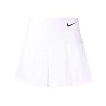 swoosh panel-pleated tennis skirt