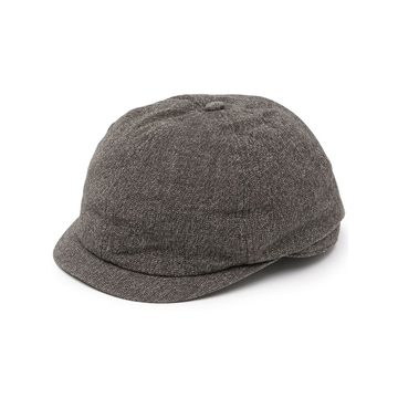 mélange-effect newsboy cap