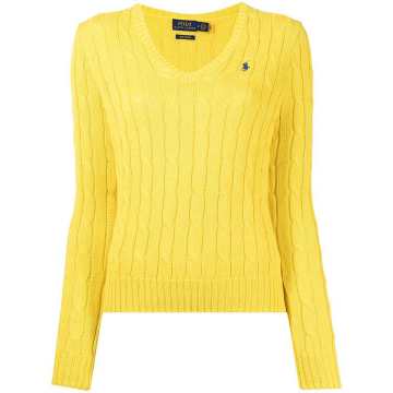Kimberley cable-knit jumper