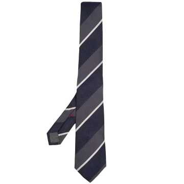 学院风条纹领带