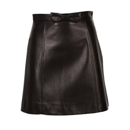 Miu Miu Leather Skirt展示图