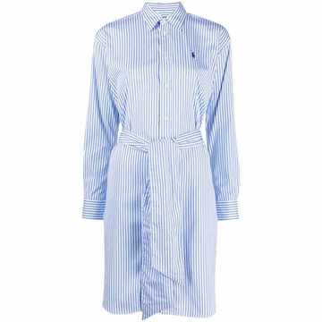 Polo Pony striped shirt dress