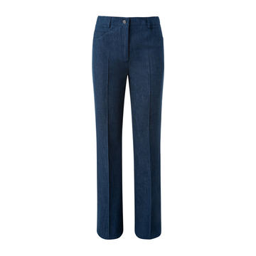 Farid Stretch Mid-Rise Bootcut Jeans