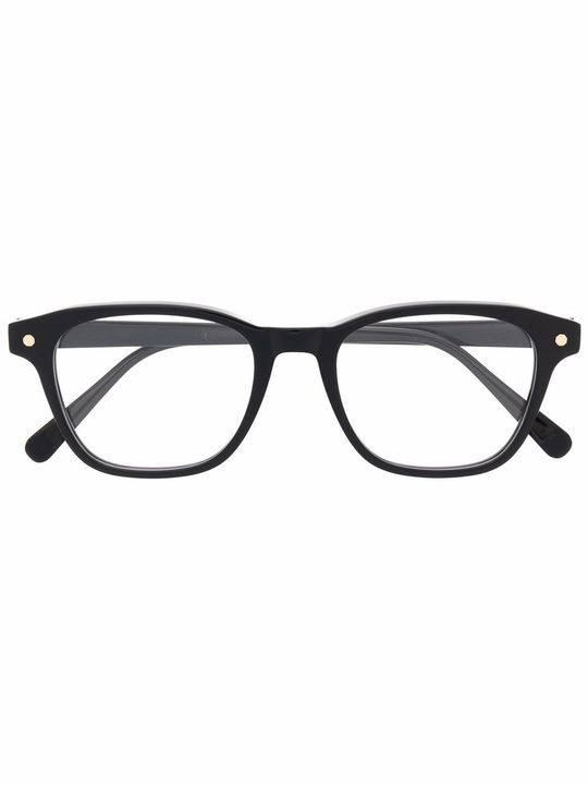 logo square frame glasses展示图