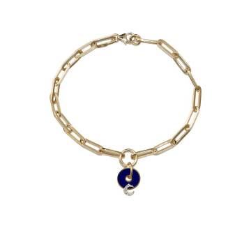 18K yellow gold Crescent Moon bracelet