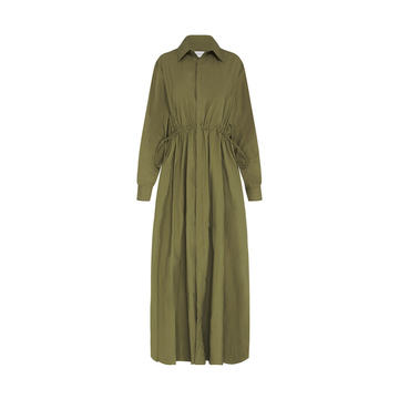 Organic Cotton Maxi Shirt Dress