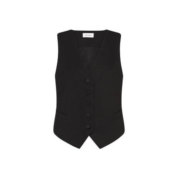 Linen-Blend Waistcoat