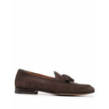 tassel-detail round-toe loafers