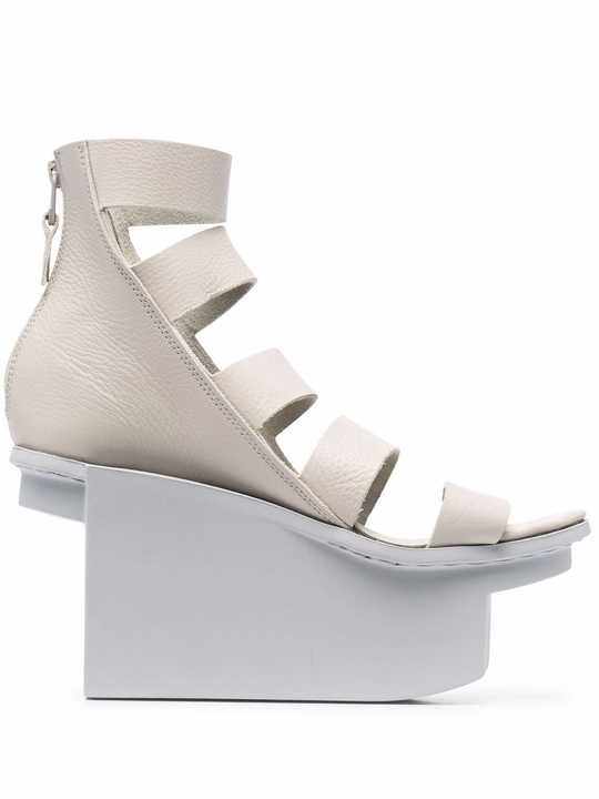 strapped wedge sandals展示图