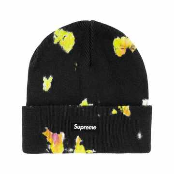 splatter dyed beanie