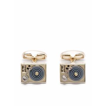 Record Player cufflinks