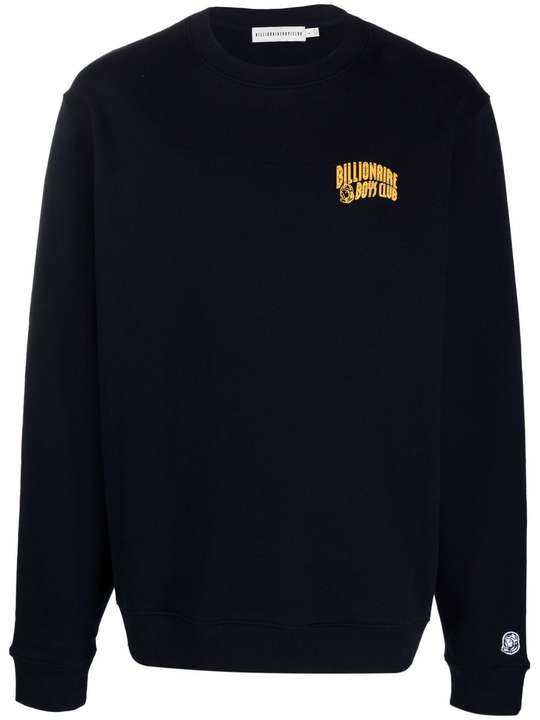 logo-print crew neck sweatshirt展示图