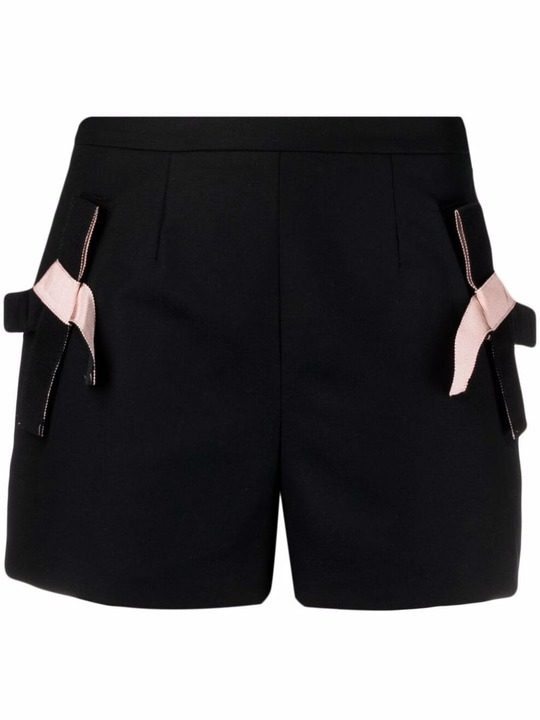 bow-detail shorts展示图