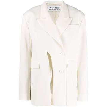 signature split blazer