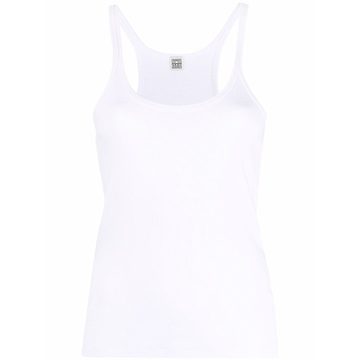 scoop-neck vest top