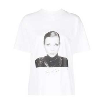 Kate Moss 印花T恤