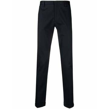 tailored slim-fit trousers