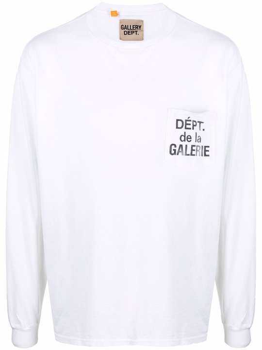 logo-print long-sleeved T-shirt展示图