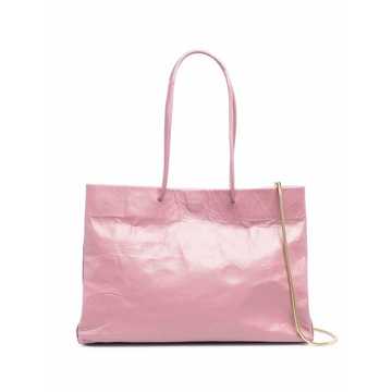 Dieci Busted leather tote bag