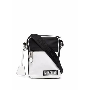 logo-patch crossbody bag