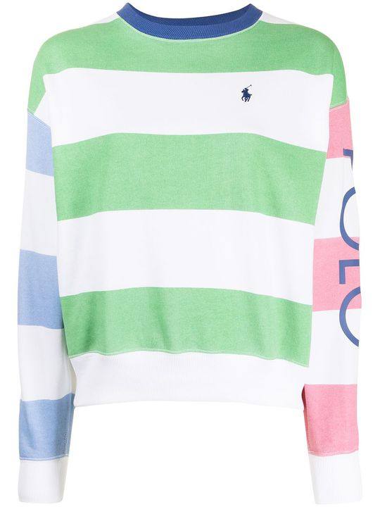 striped Polo Pony sweatshirt展示图