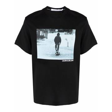 photograph-print T-shirt