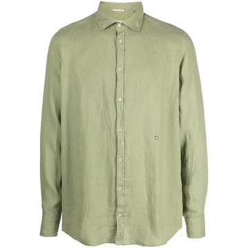 longsleeved linen shirt