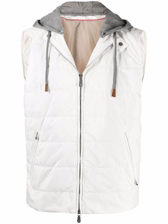 hooded gilet jacket展示图