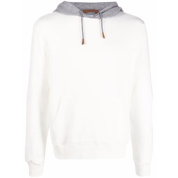 long-sleeved cotton hoodie