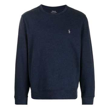 logo-embroidered jumper