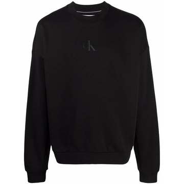 logo-print long-sleeved sweater