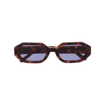 Irene geometric-frame sunglasses