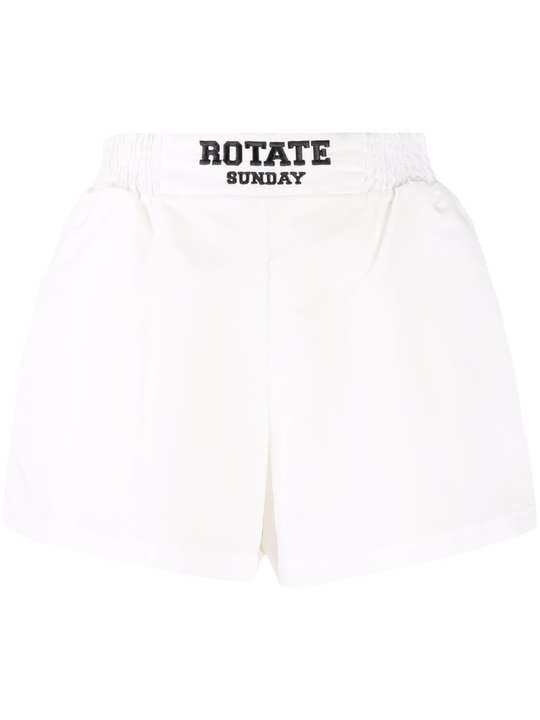 Sunday logo-waistband shorts展示图