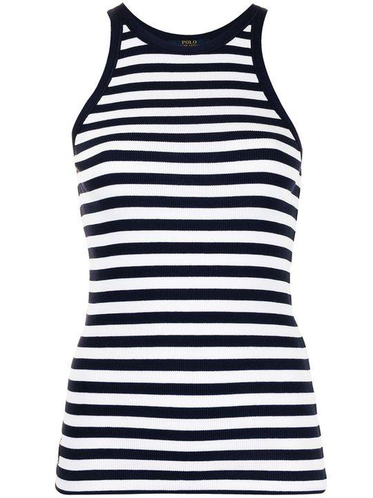 horizontal-stripe tank top展示图