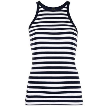 horizontal-stripe tank top