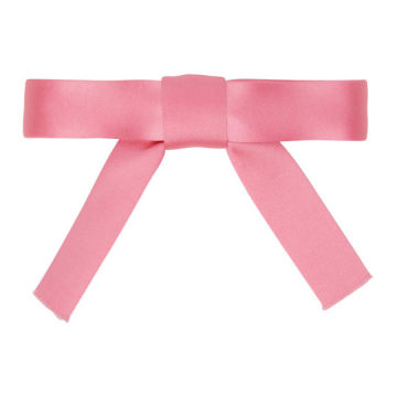 粉色 Bow 发夹