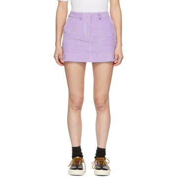 Purple Executive Miniskirt